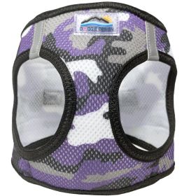 American River Choke Free Dog Harness Camouflage Collection - Purple Camo (Option: Small)